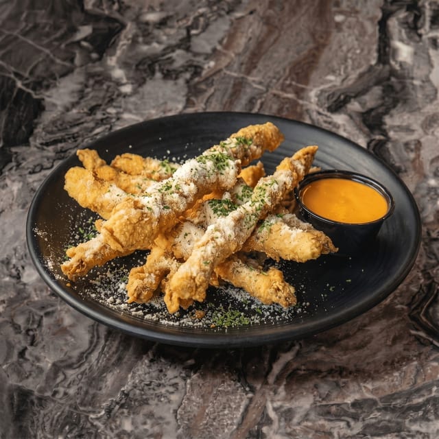 Fried Asparagus.