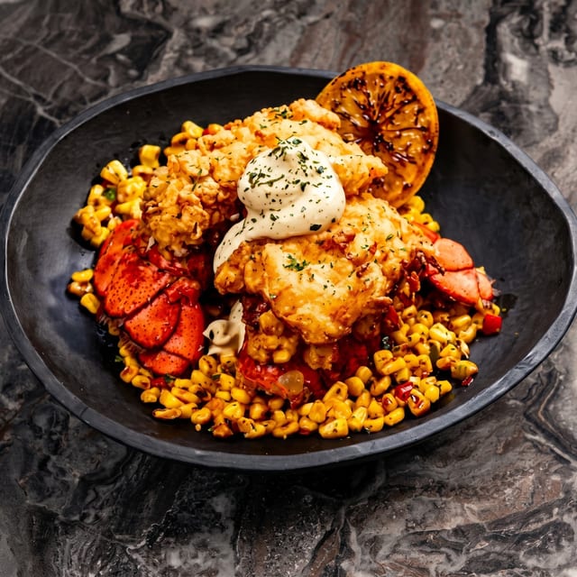 Fried Lobster Tails - Miami.