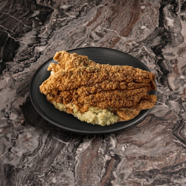 Catfish & Grits.