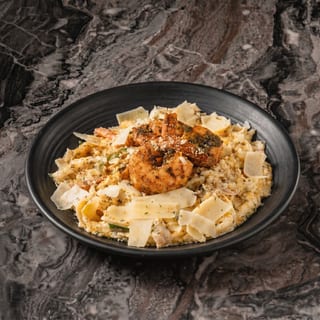 Chicken & Shrimp Fettuccine Alfredo