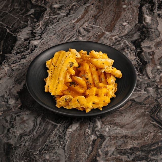 Parmesan-Garlic Waffle Fries - Miami.